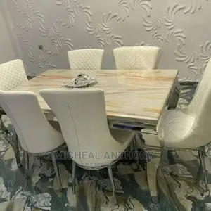 Royal Dining Table With High Quality Chairs