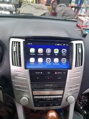 Rx 330/350 Android Navigation Screen With GPS (Map)