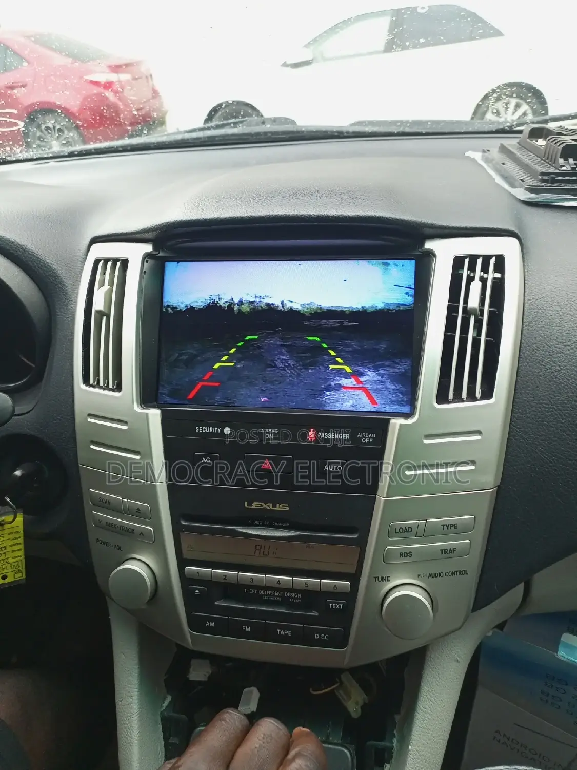 Rx 330/350 Android Navigation Screen With GPS (Map)