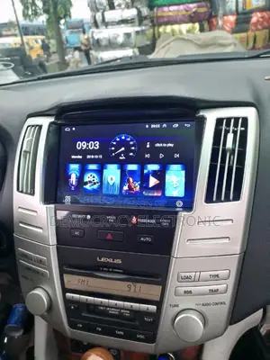 Rx 330/350 Android Navigation Screen With GPS (Map)
