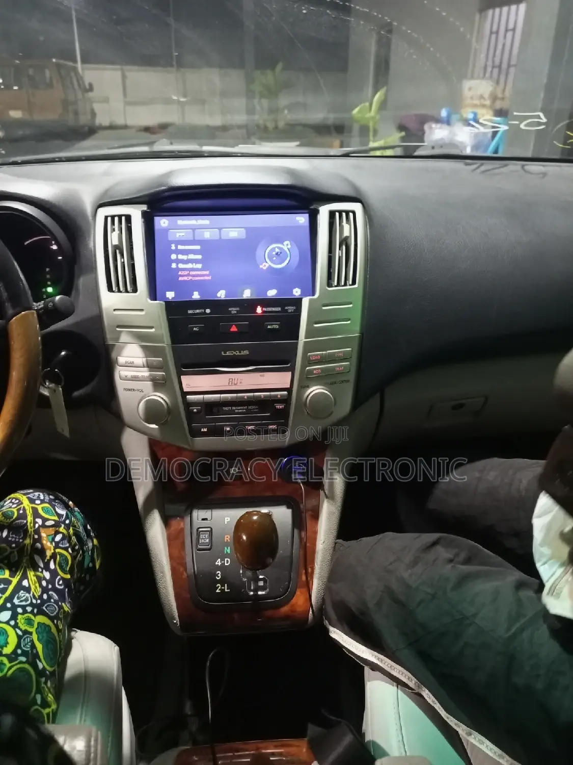 Rx 330/350 Android Navigation Screen With GPS (Map)