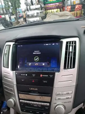 Rx 330/350 Android Navigation Screen With GPS (Map)