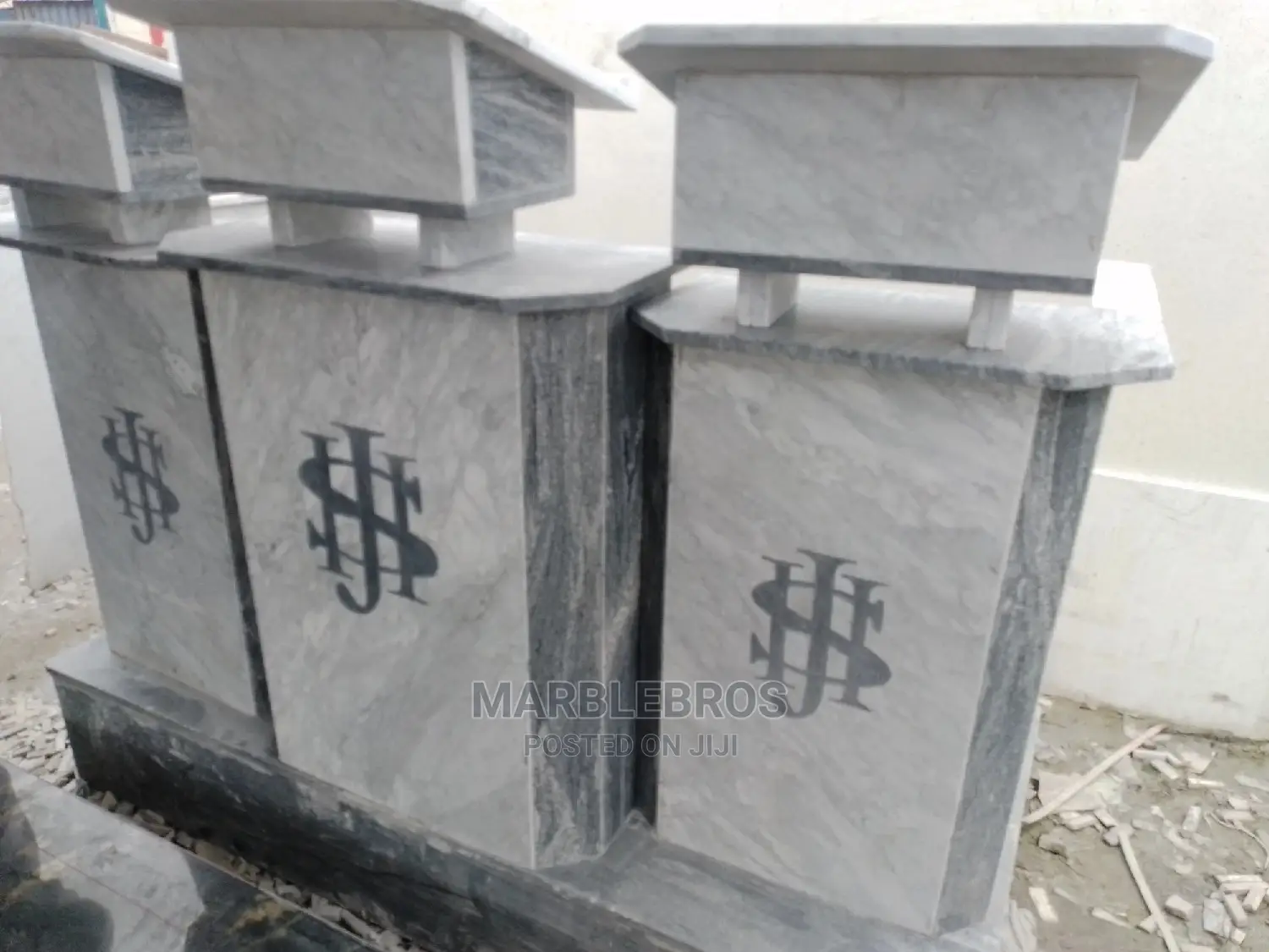 3 in 1 Church Marble Finished Alta Seat