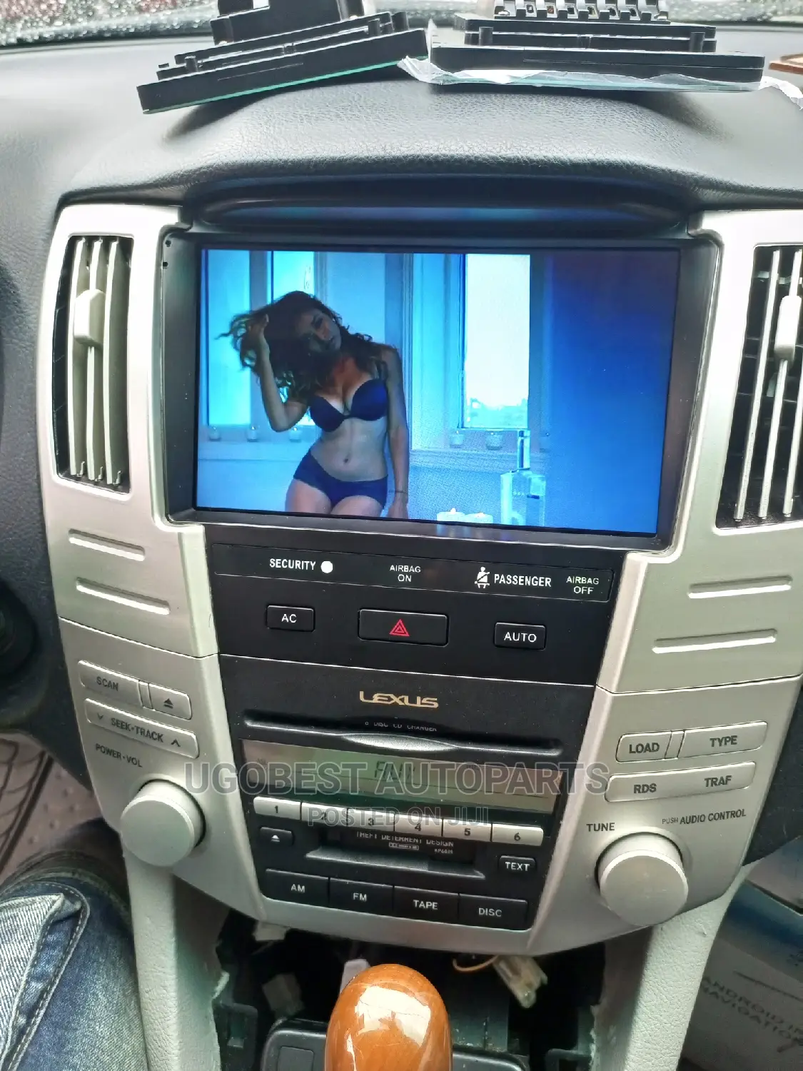 Rx 330/350 Android Navigation System With GPS (Map)