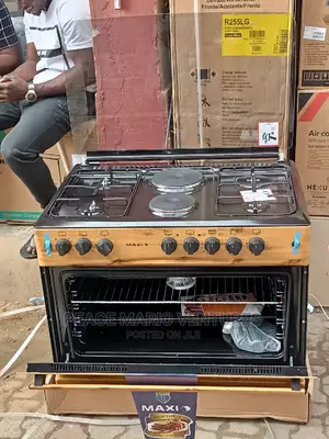 Maxi Original 90x60, 6burner Gas Cooker With 2yrs Warranty