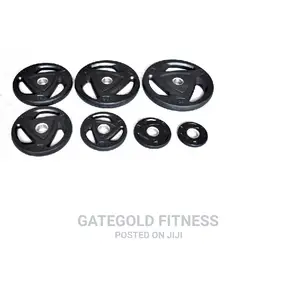 P2410B.20 Olympic Tri-Grip Rubber Plates 20kg (Pair)