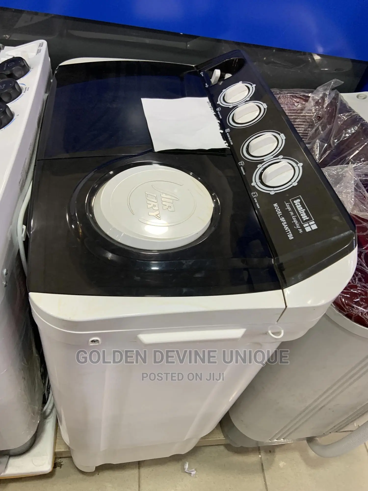 Scanfrost Twin Top Washing Machine
