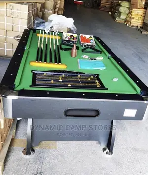 New 8ft Snooker Pool Table With Accessories