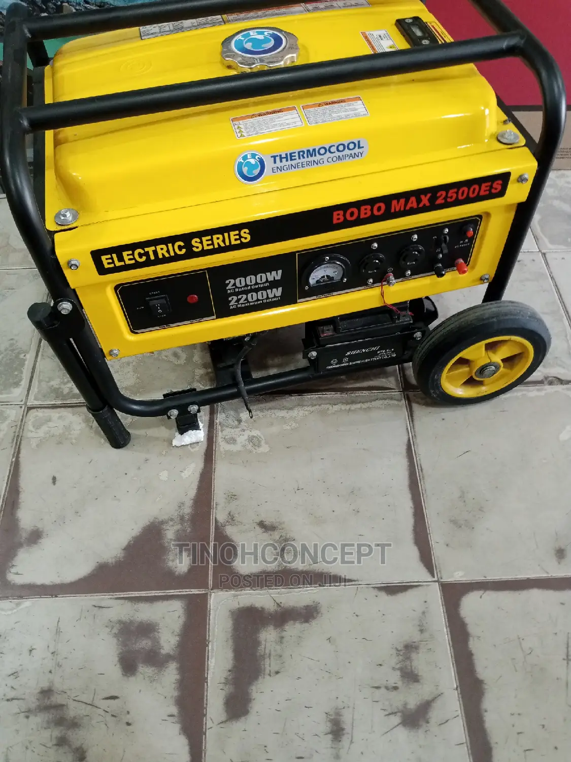 Thermocool Generator Bobo Max 2500es 2.5kva