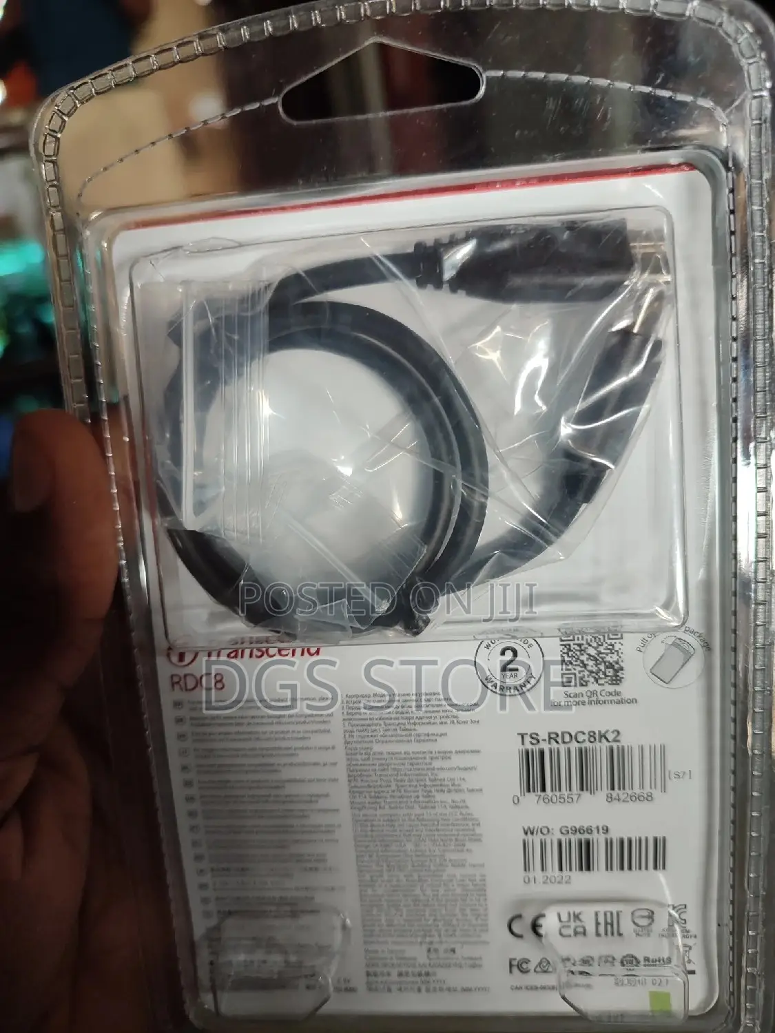 Transcend Type C Card Reader RDC8