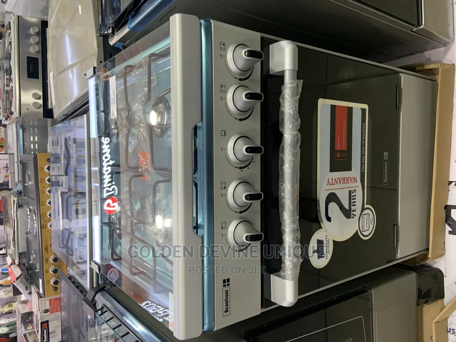 Scanfrost Gas Cooker