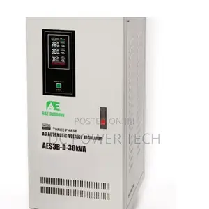 3-Phase 30KVA Servo Voltage Stabilizer 240v-456v