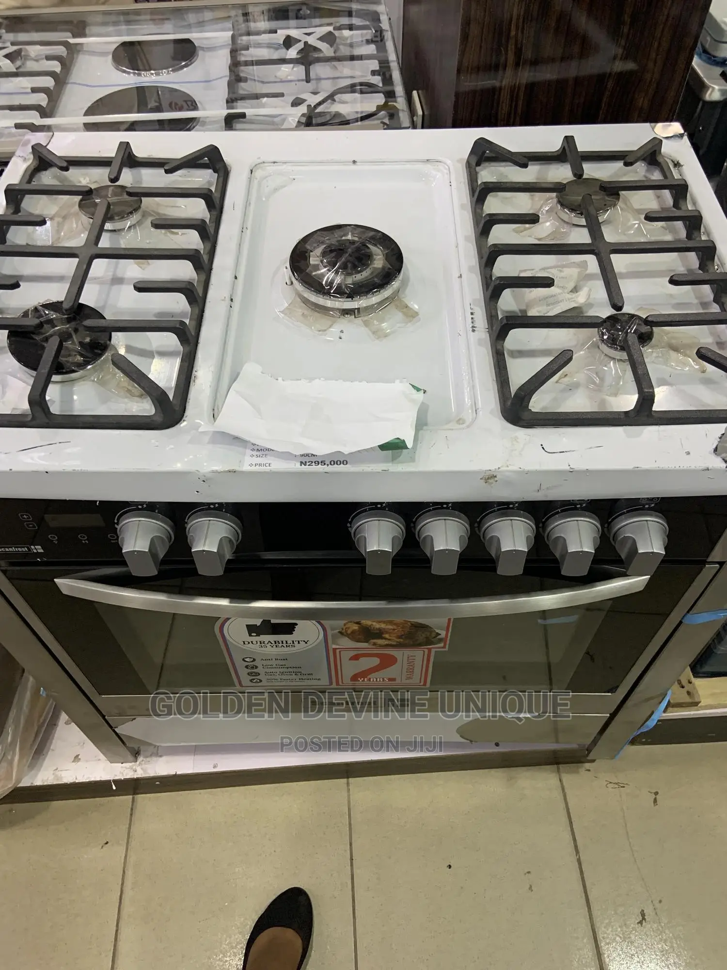 Scanfrost Gas Cooker