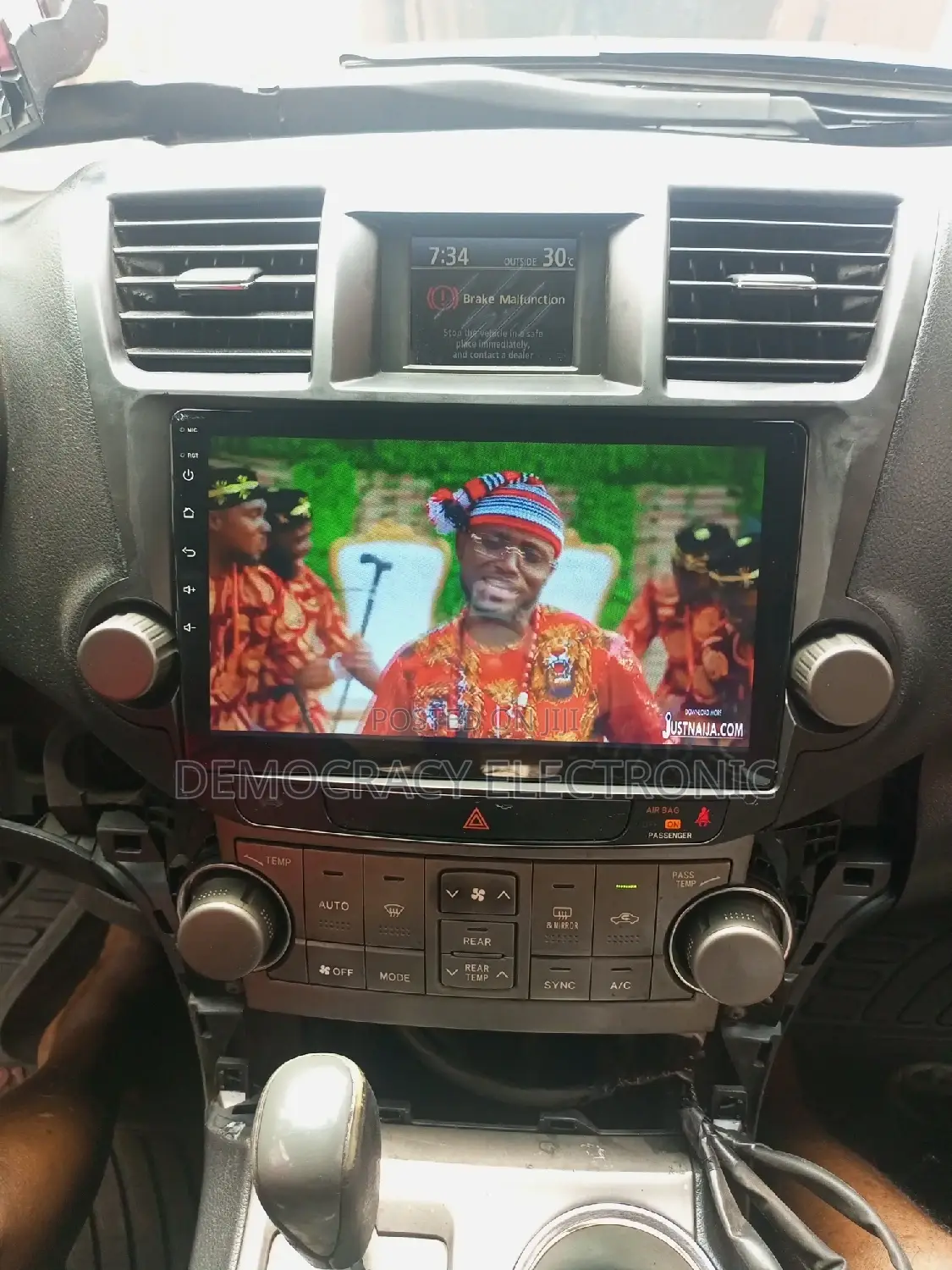 Highlander Android (2008/2012)Model With GPS Navigation (Map