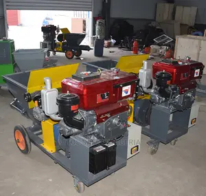 Diesel Mortar Cement Sprayer Machine