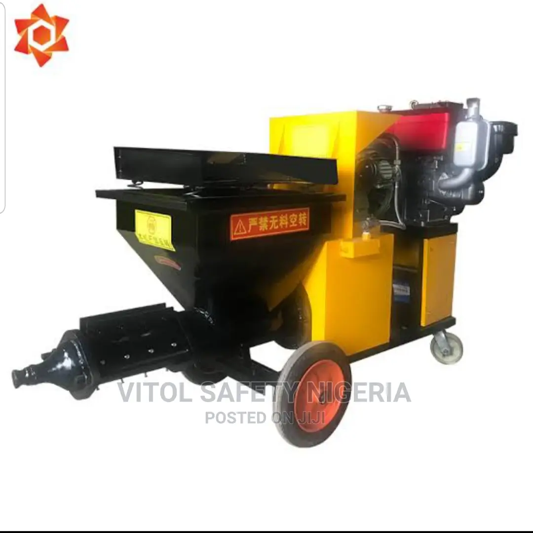 Diesel Mortar Cement Sprayer Machine