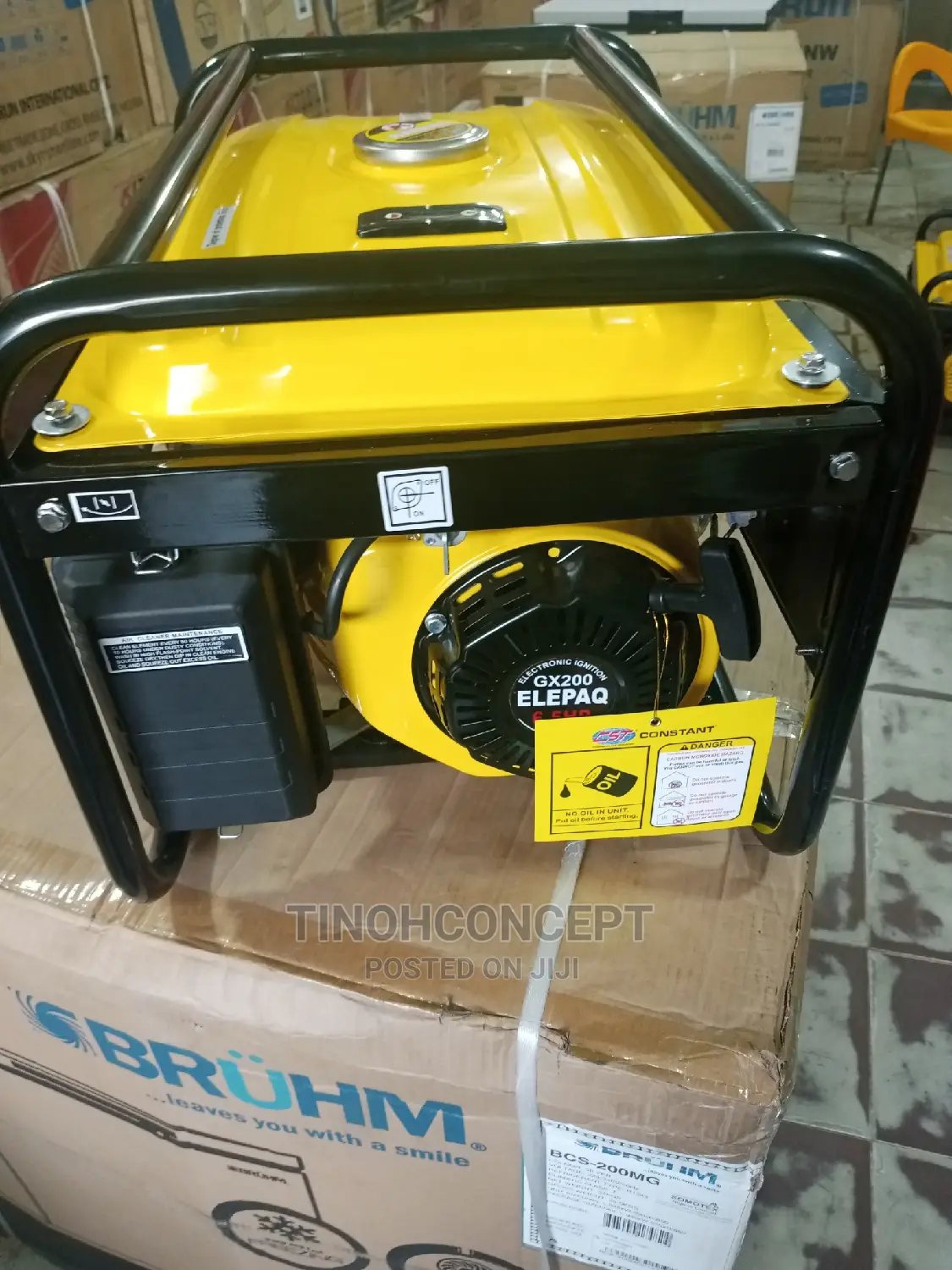 Elepaq Generator SP7800 4kva