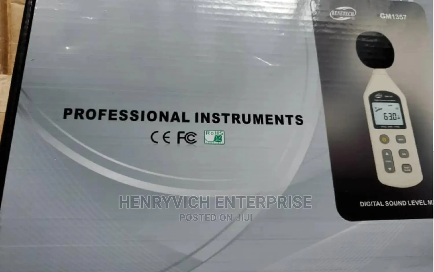 Gm1357 Benetech Digital Sound Level Meter