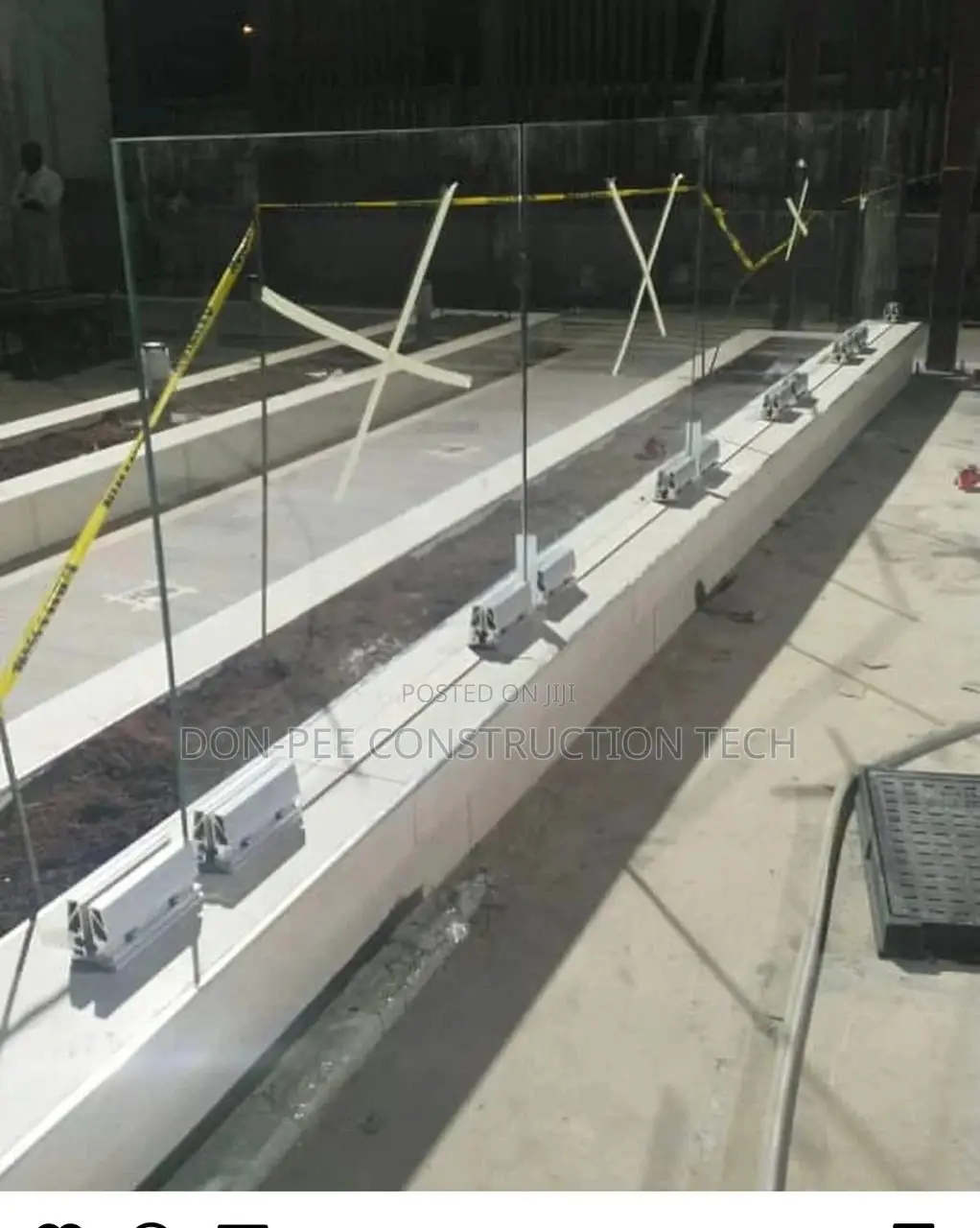Clear Frameless Glass Rails