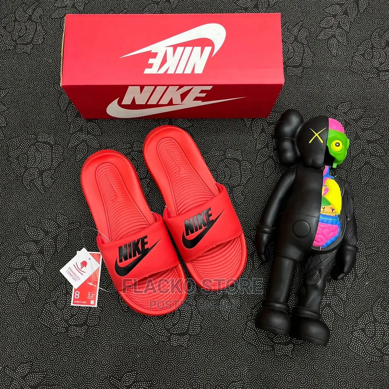 Original Nike Victori One Red Slide Available