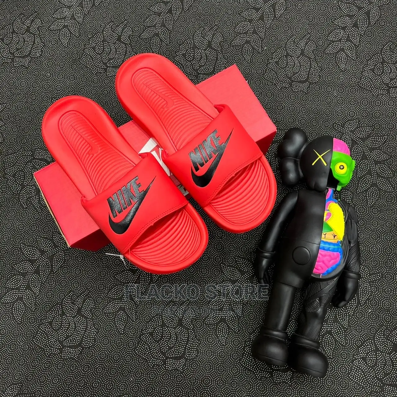 Original Nike Victori One Red Slide Available