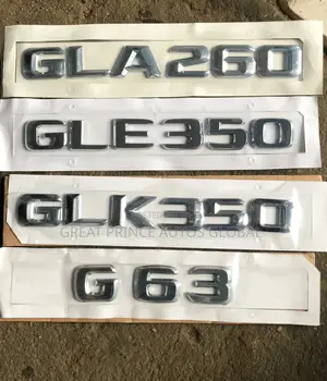 Gla260,Gle350,Glk350,G63 Emblems