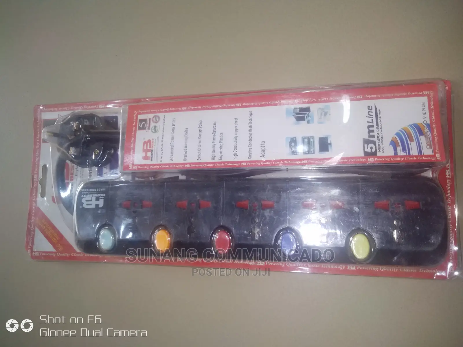 Hb Power Surge Socket