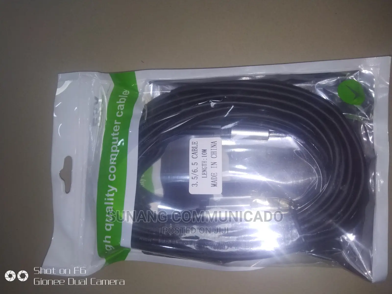 Audio to Jack Cable 10M