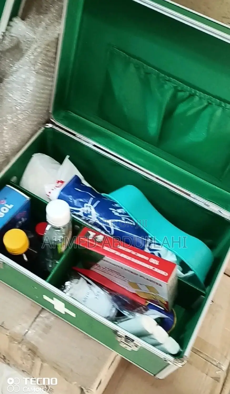 Kitted First Aid Box