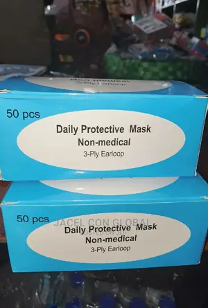 Face Masks Pack of 50 Pieces (Non Medical)