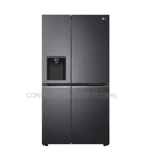 Side by Side LG Fridge With Water Dispenser and Ice Maker