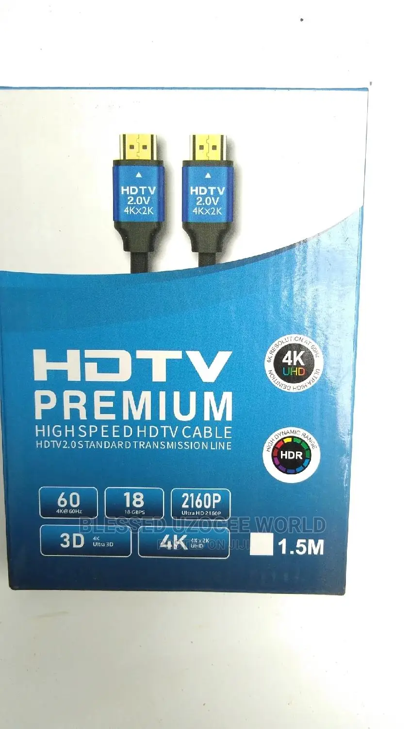 HDTV Premium High Speed HDMI Cable 1.5M