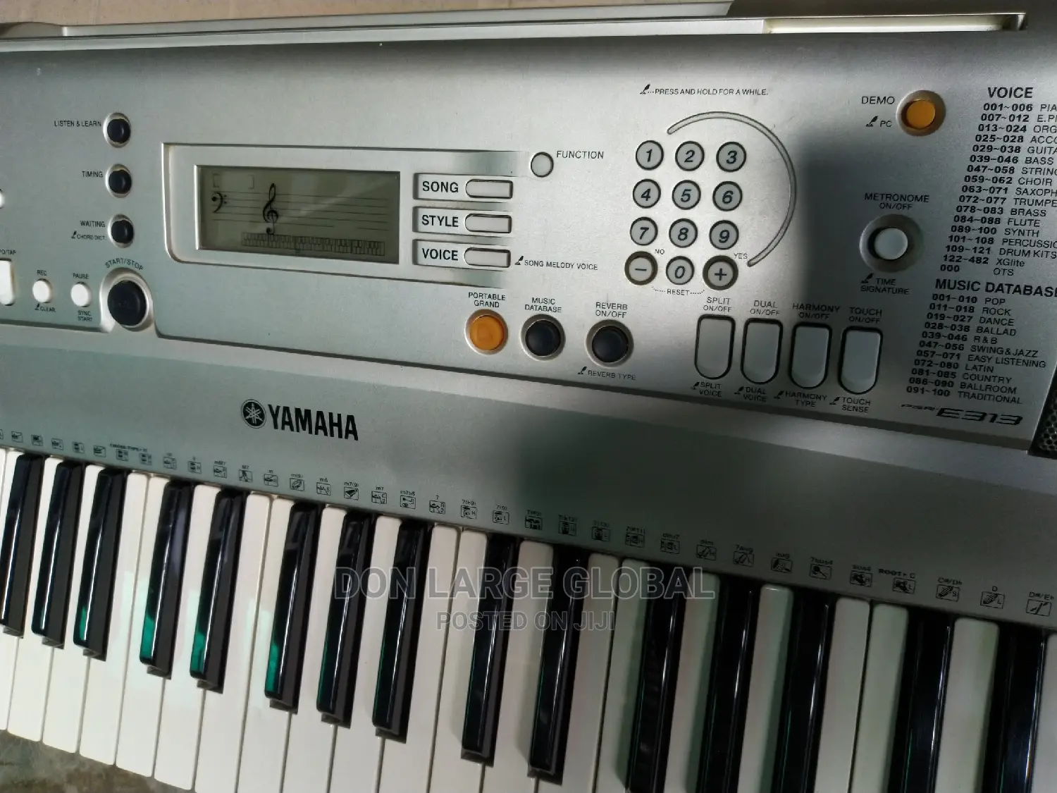 Yamaha Psr-313 Keyboard