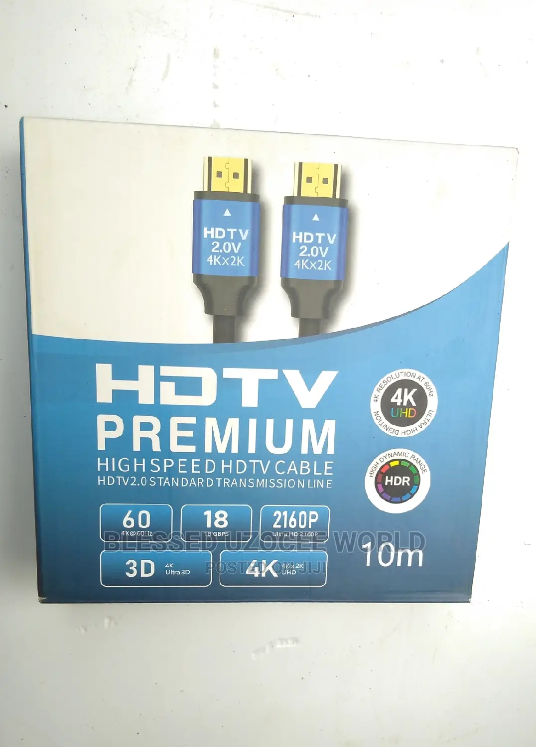HDTV Premium High Speed HDMI Cable 10M