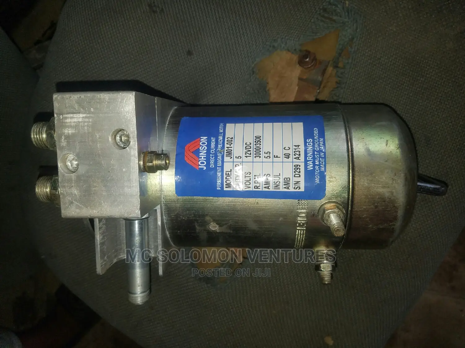 Original 5hp Dc Motor 12v
