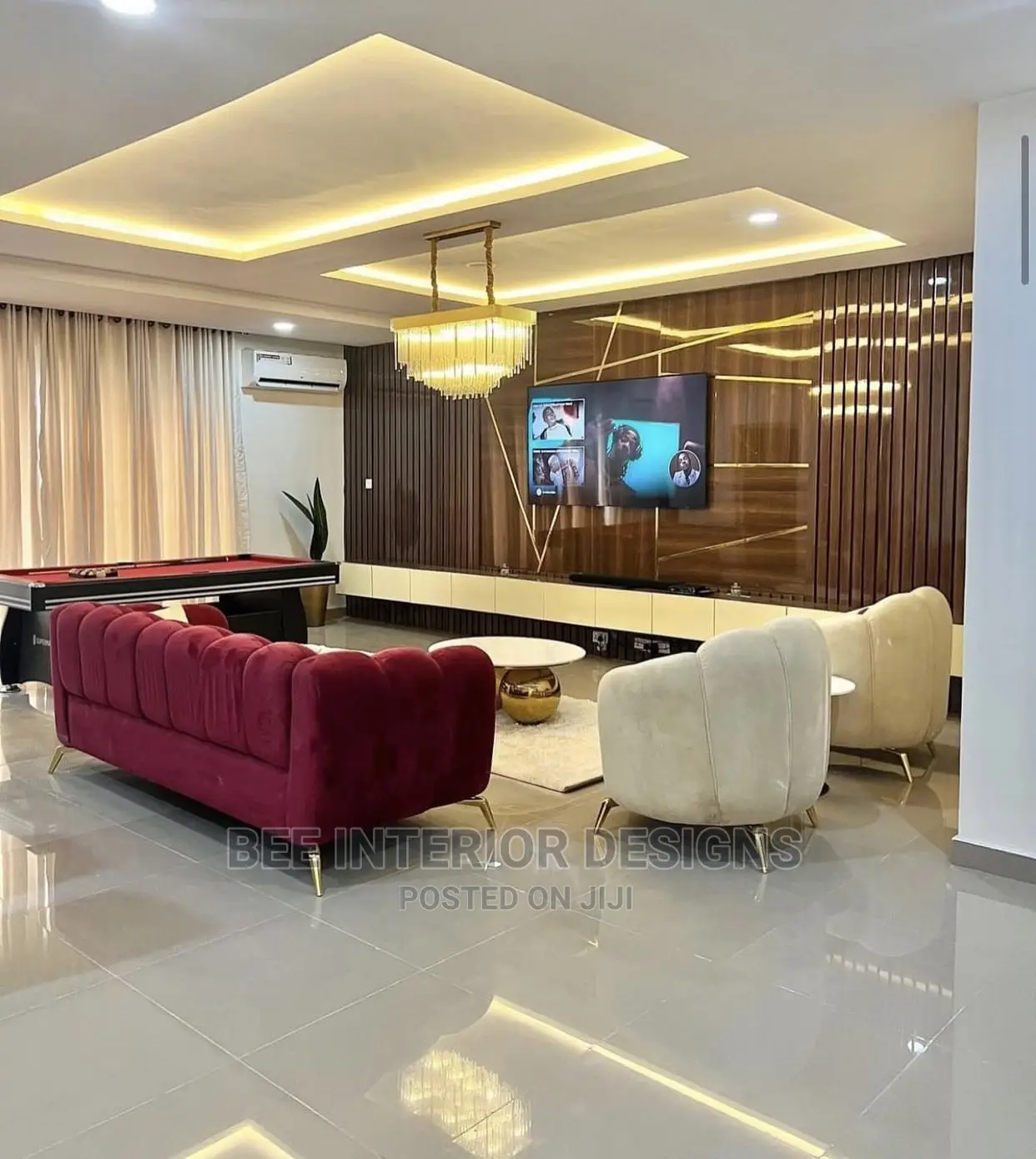 Luxury Television Console