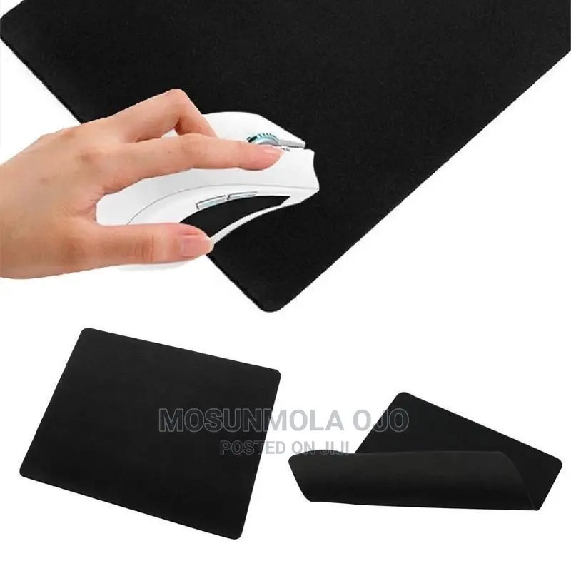 Antislip Black Mouse Pad 24*20inches