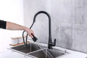 Black England Kitchen Sink Mixer Tap
