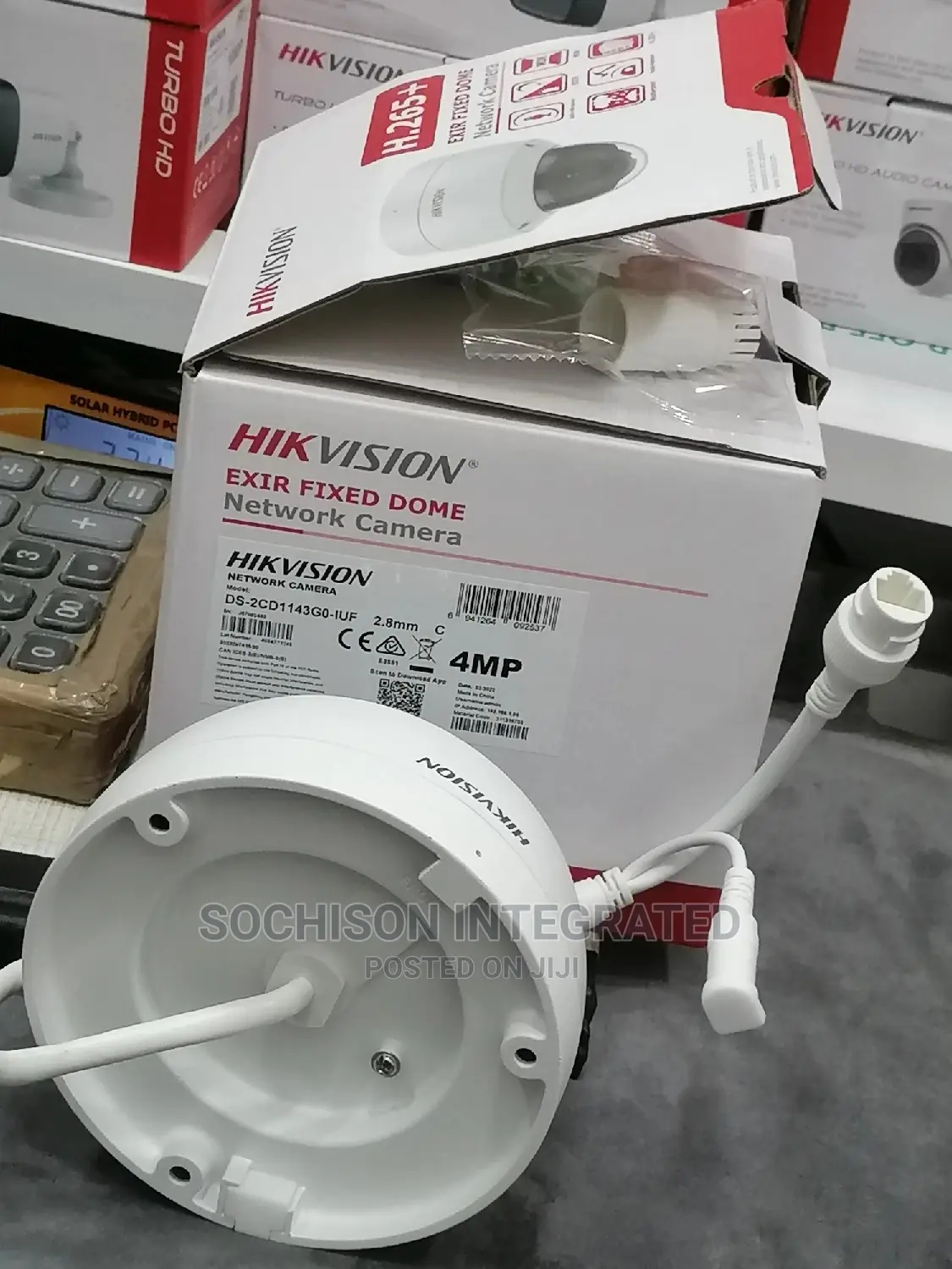 Ds-2cd1143g0- 4MP Network Dome Camera(Ip) Wit