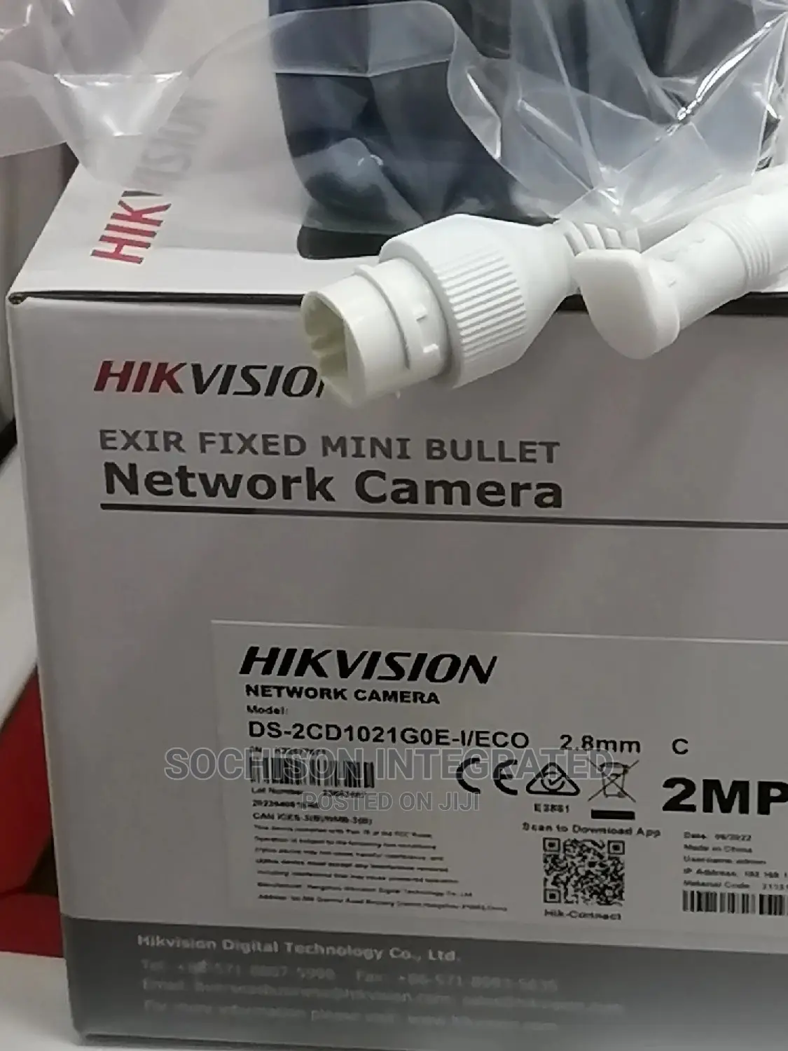 Exir Fixed Turret Network Camera (Ip) 2mp 4mm