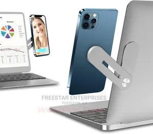 Photo - Laptop Phone Holder, Laptop Phone Bracket.