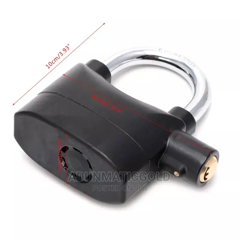 Siren Alarm Padlock