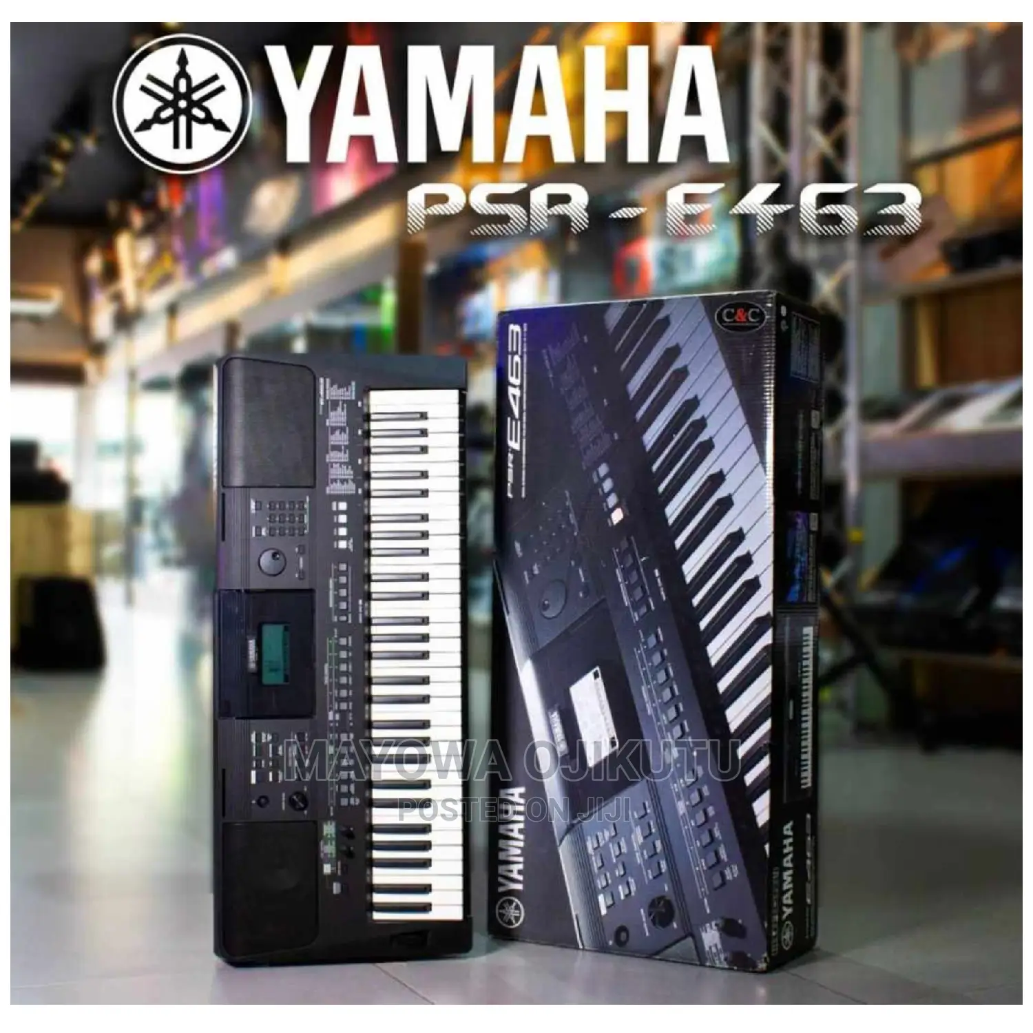 Yamaha PSR E473 Yamaha Keyboard With Bag