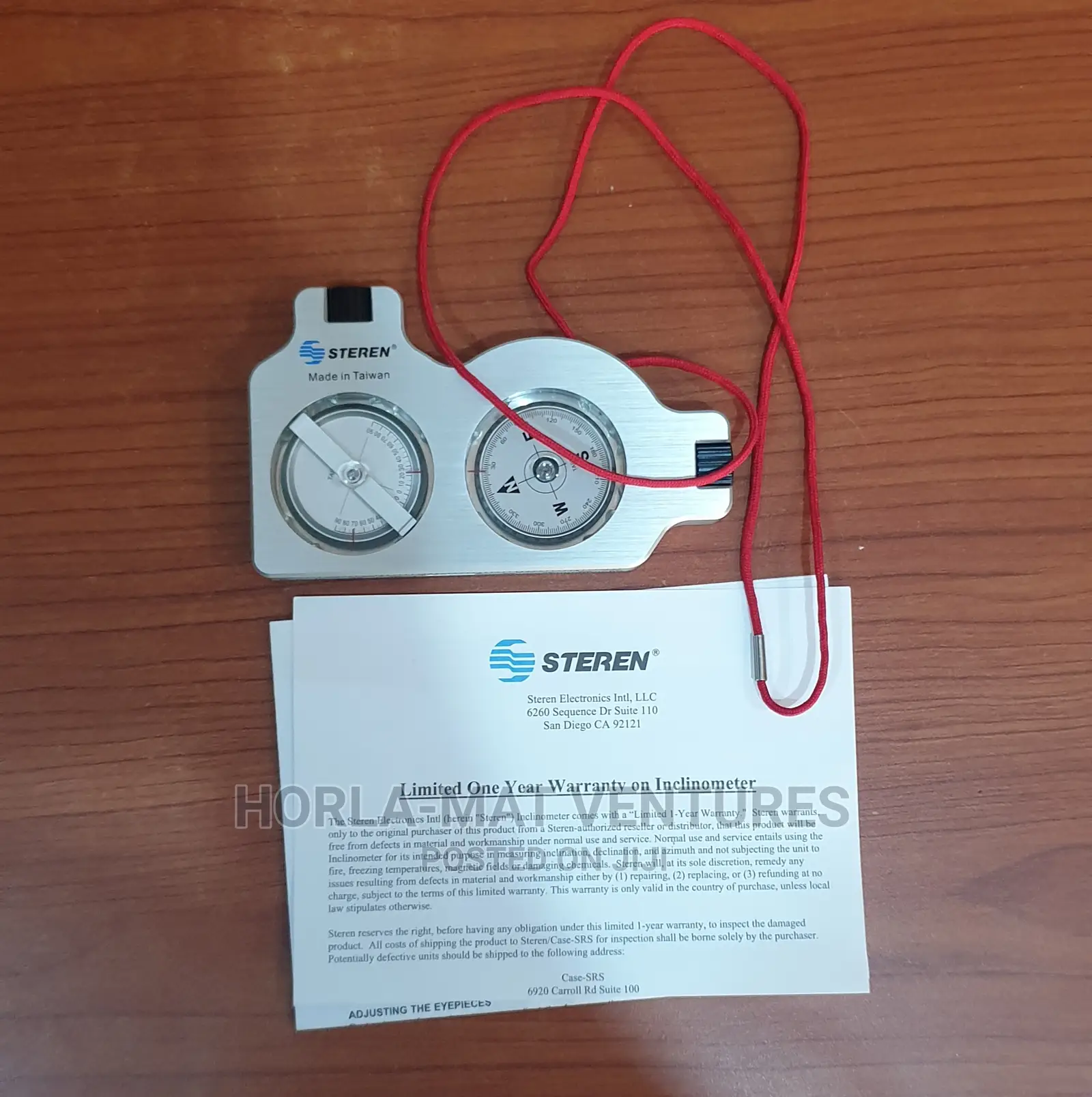 Survey Compass With Inclinometer (Steren)