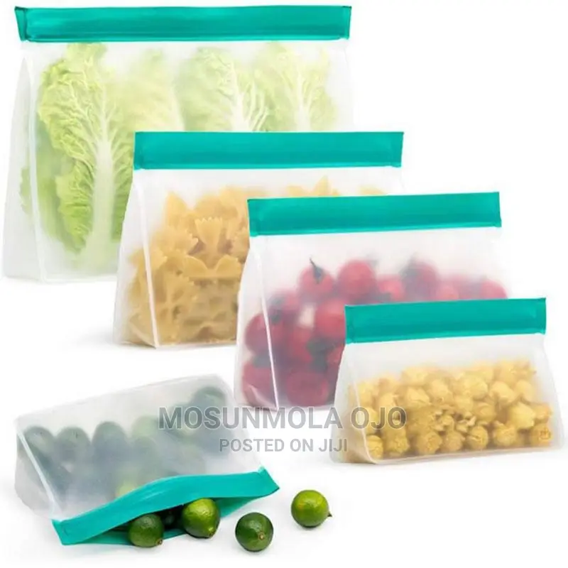 4litres Reusable Silicone Storage Freezer Ziploc