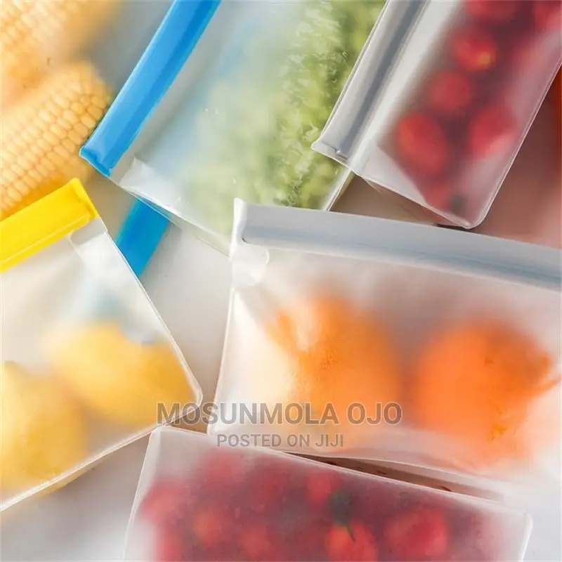 4litres Reusable Silicone Storage Freezer Ziploc