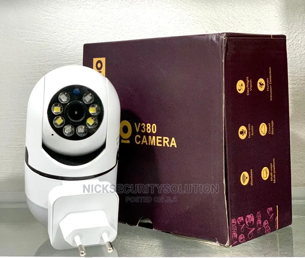 Smart Mini PTZ Full Hd Camera With E27 Bulb Socket