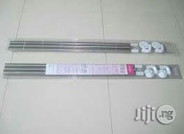 Corner Shower Curtain Rod Kit Aluminium