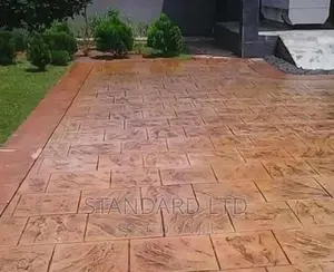 %Standard American Stamped Floor