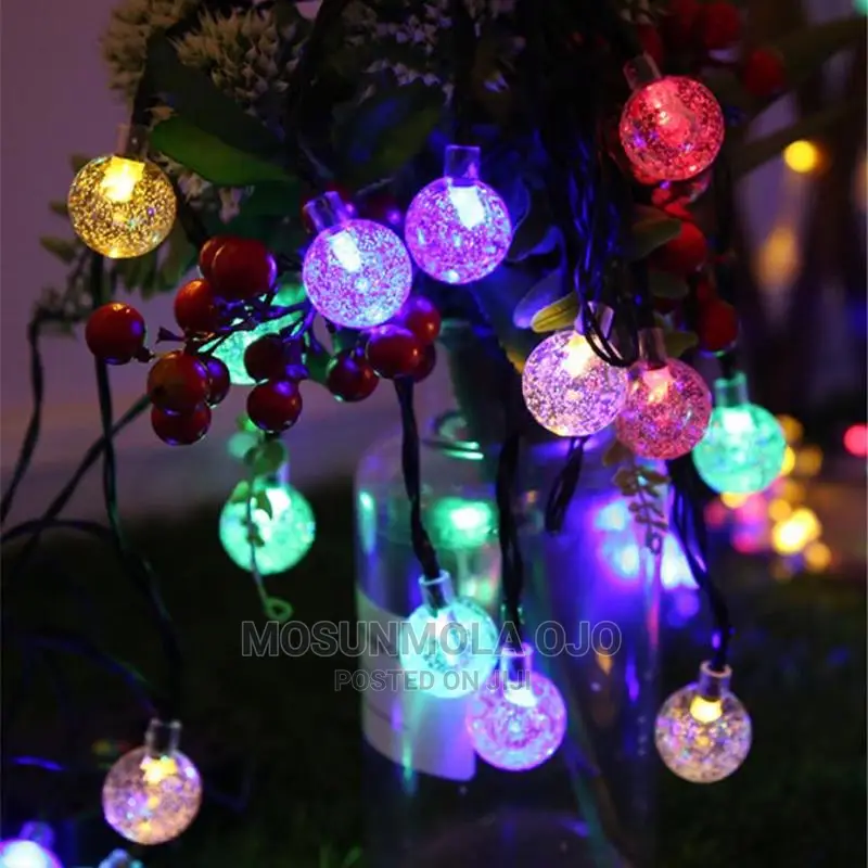 Solar LED String Outdoor Decorative Lights-Colorful